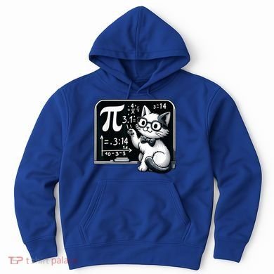 Pi Day Cat Hoodie