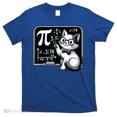 Pi Day Cat T-Shirt
