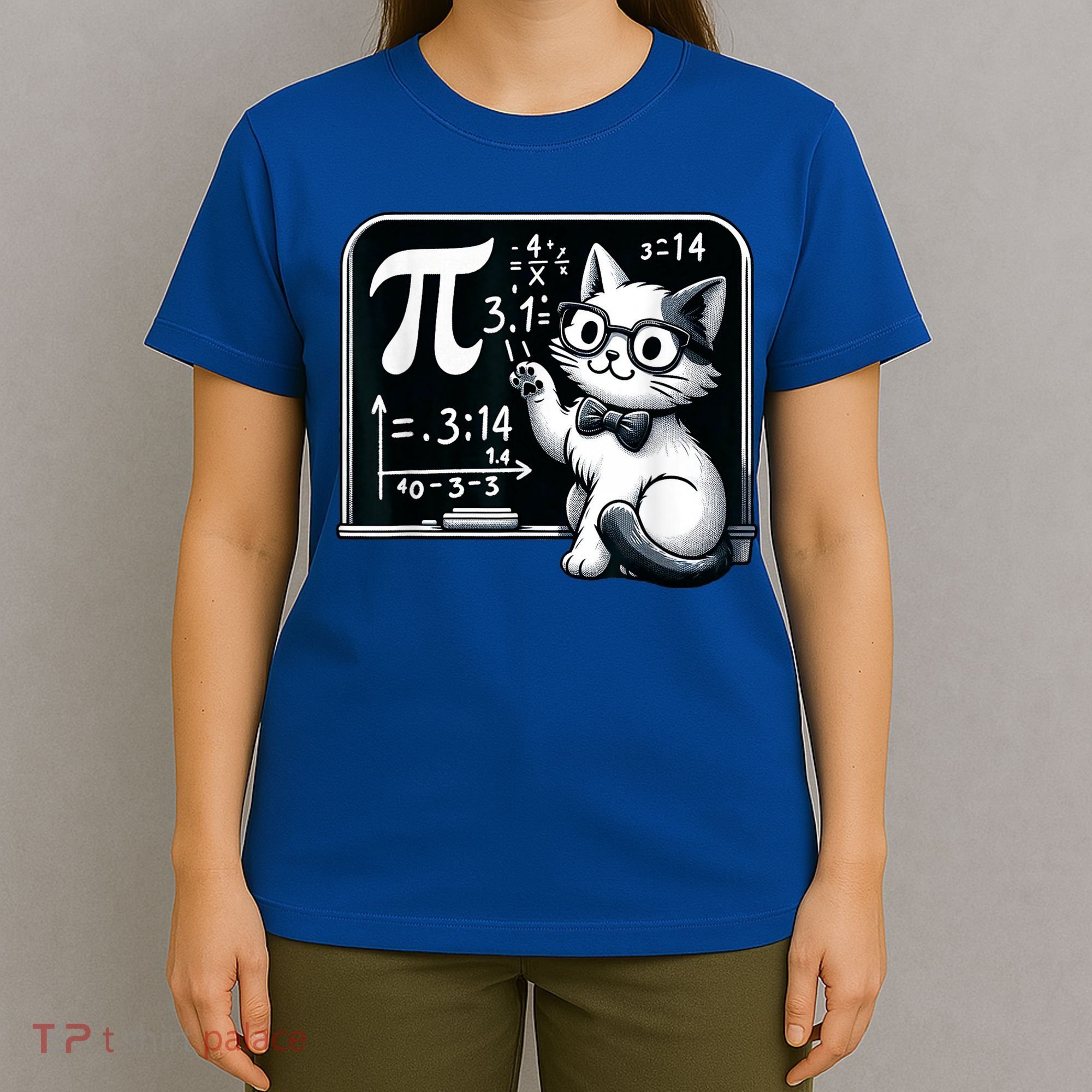 Pi Day Cat T-Shirt