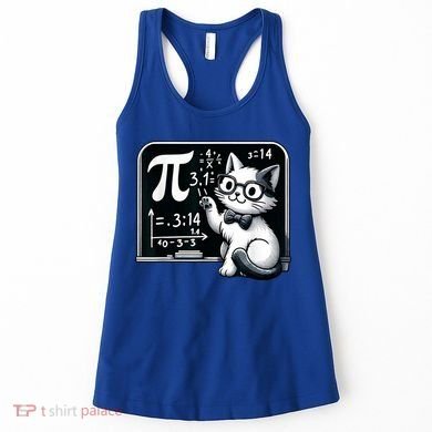 Pi Day Cat Women's Tank Top