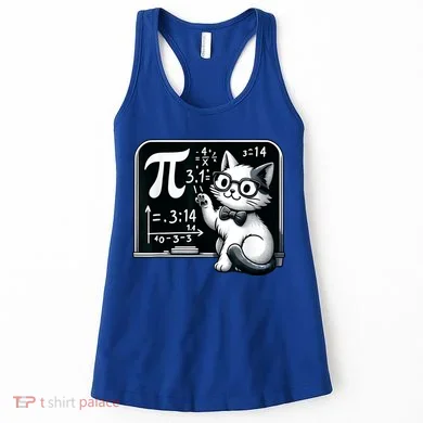 Pi Day Cat Women's Tank Top