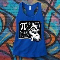 Pi Day Cat Women's Tank Top thumb 3