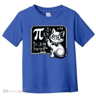 Pi Day Cat Toddler T-Shirt