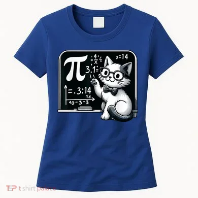 Pi Day Cat Women's T-Shirt