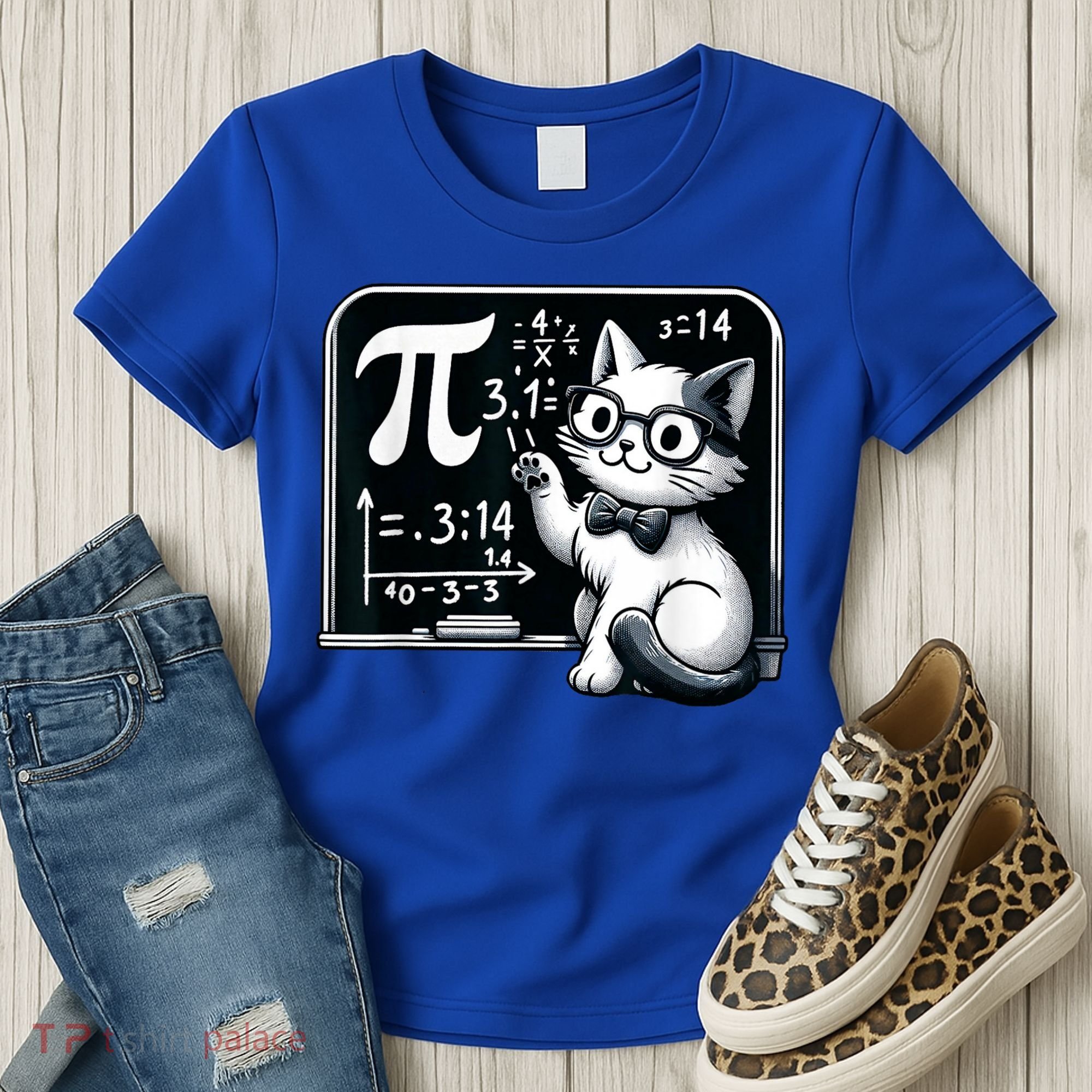 Pi Day Cat Women's T-Shirt