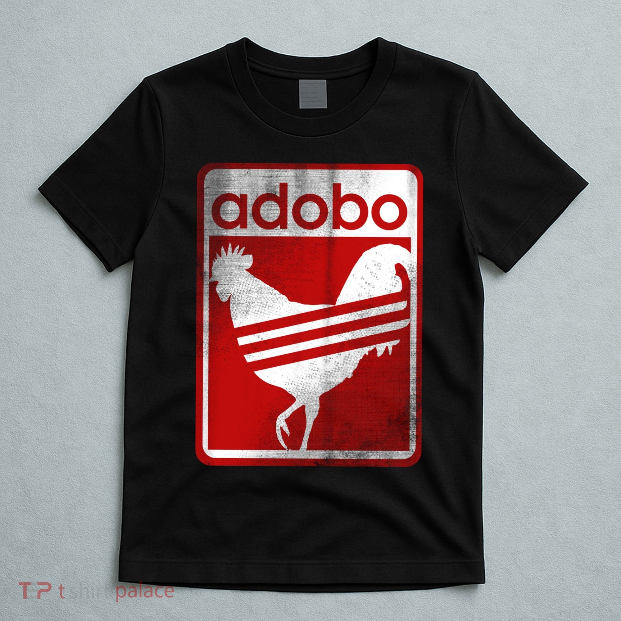 Pinoy Distressed Chicken Adobo Filipino Vintage T-Shirt
