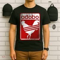Pinoy Distressed Chicken Adobo Filipino Vintage T-Shirt thumb 6