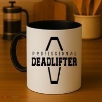 Professional Deadlifter Coffin Funny Mortician Saying Funny Gift Coffee Mug thumb 4
