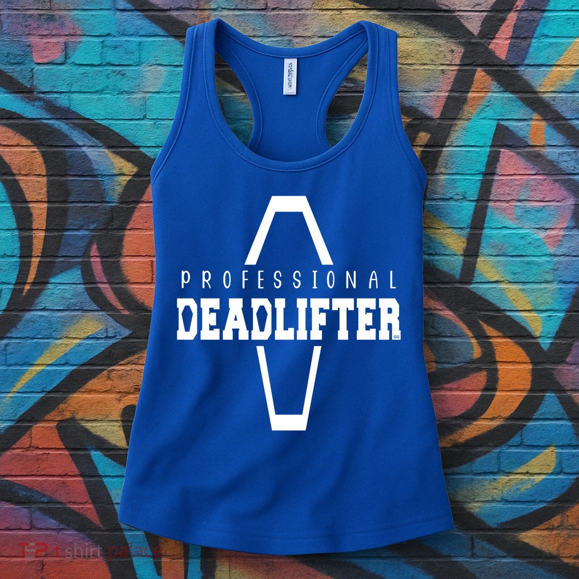 Professional Deadlifter Coffin Funny Mortician Saying Funny Gift Women's Tank Top