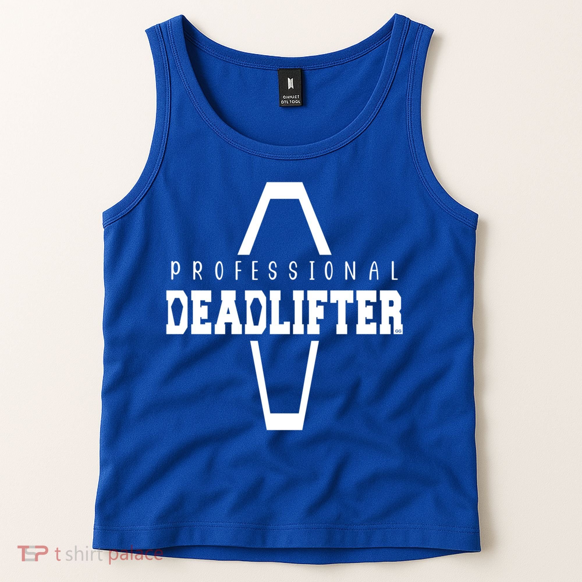Professional Deadlifter Coffin Funny Mortician Saying Funny Gift Tank Top