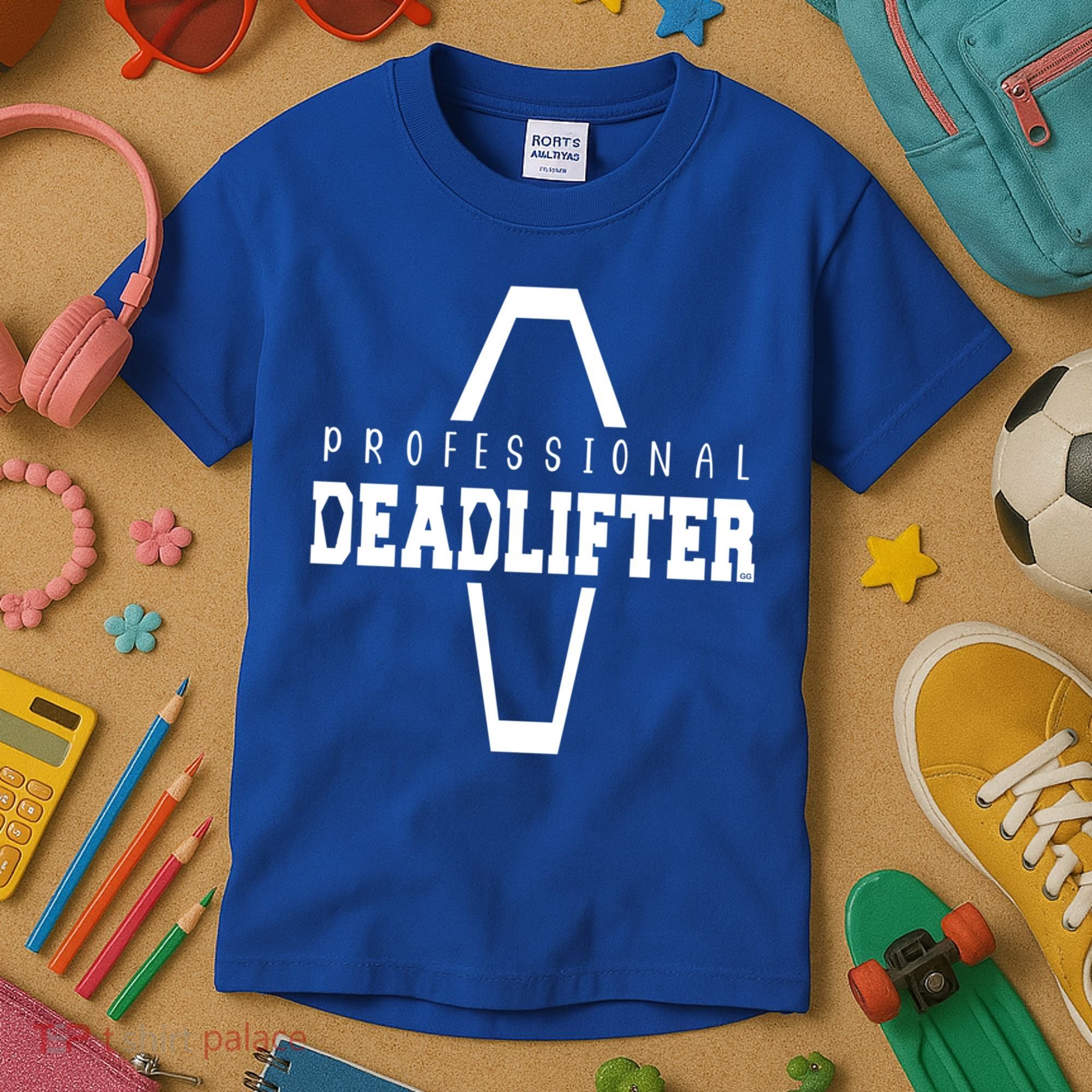 Professional Deadlifter Coffin Funny Mortician Saying Funny Gift Kids T-Shirt