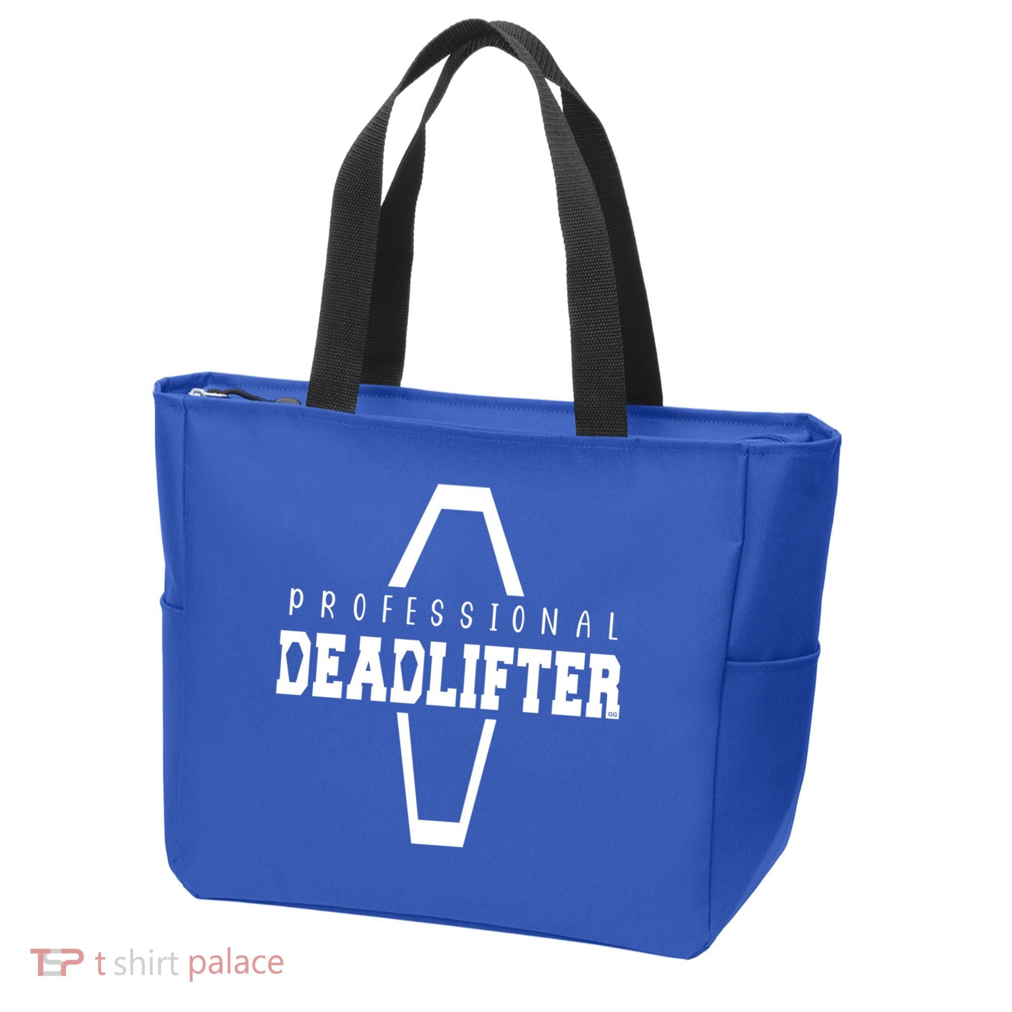 Professional Deadlifter Coffin Funny Mortician Saying Funny Gift Tote Bag