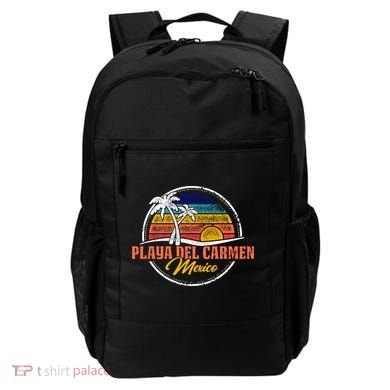 Playa Del Carmen Retro Sunset Backpack