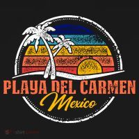 Playa Del Carmen Retro Sunset Pajama Set thumb 2