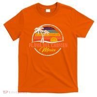 Playa Del Carmen Retro Sunset T-Shirt thumb 0