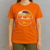 Playa Del Carmen Retro Sunset T-Shirt thumb 4