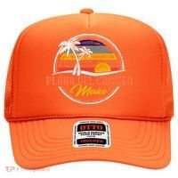 Playa Del Carmen Retro Sunset Hat thumb 0