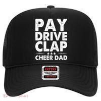 Pay Drive Clap Cheer Dad Cheerleading Father Cheerleader Hat thumb 0