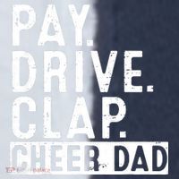 Pay Drive Clap Cheer Dad Cheerleading funny Father Day Sport-Tek Competitor United Soccer Jersey thumb 4