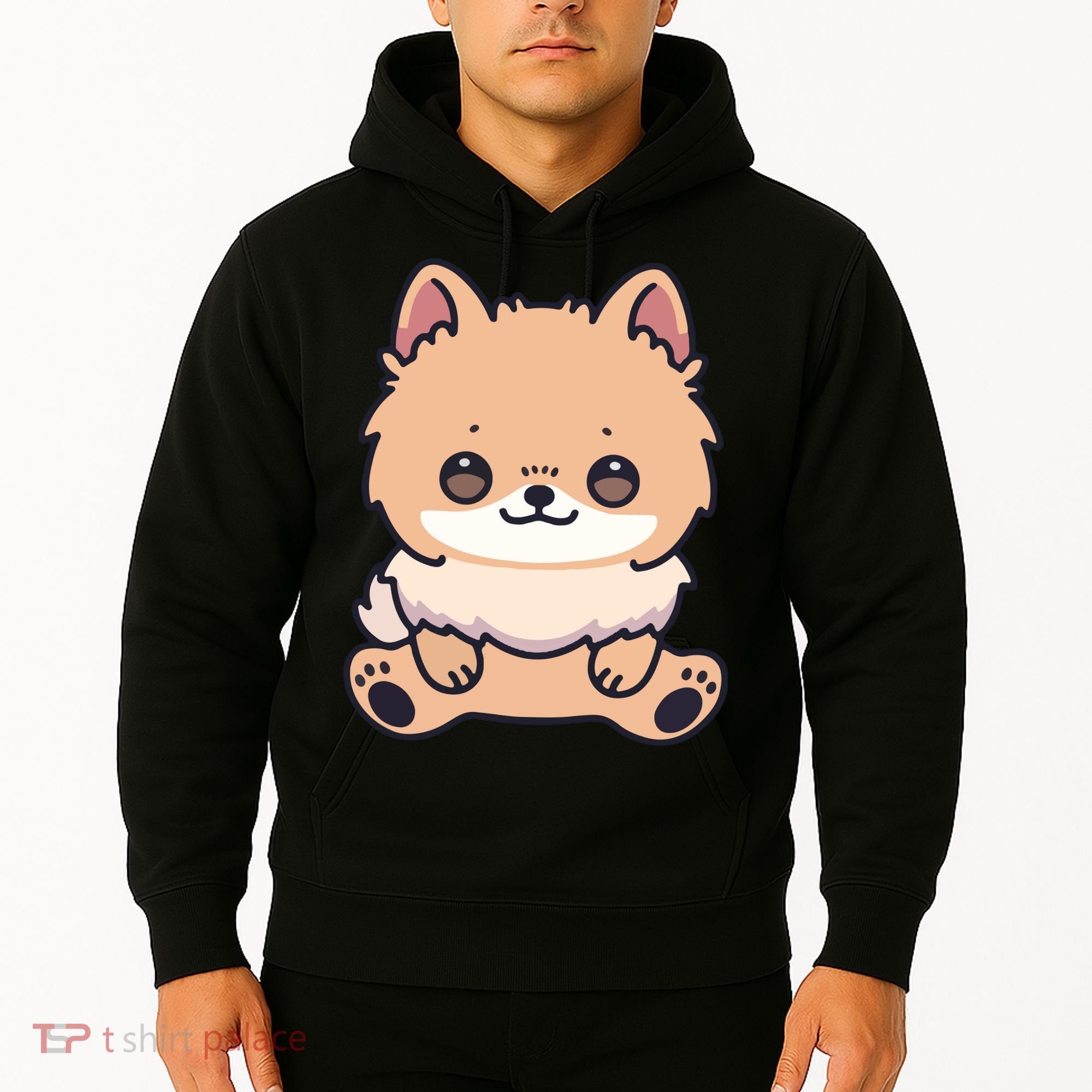 Pomeranian Dog Cute Owner Puppy Hoodie