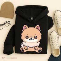 Pomeranian Dog Cute Owner Puppy Hoodie thumb 4