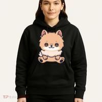 Pomeranian Dog Cute Owner Puppy Hoodie thumb 5