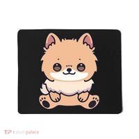 Pomeranian Dog Cute Owner Puppy Mousepad thumb 0