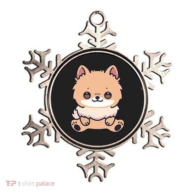 Pomeranian Dog Cute Owner Puppy Ornament