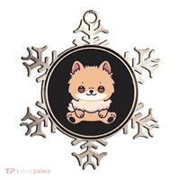 Pomeranian Dog Cute Owner Puppy Ornament thumb 0