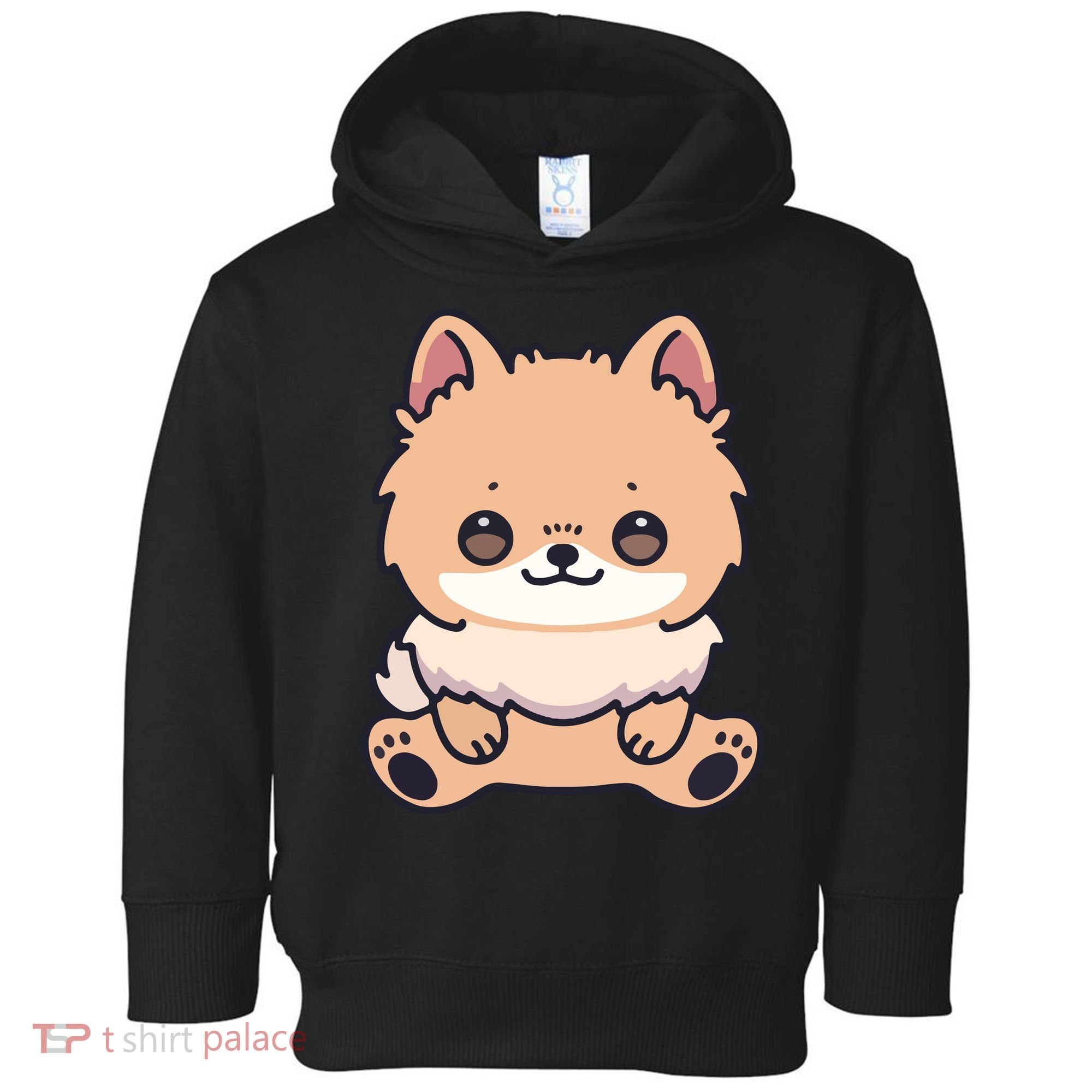 Pomeranian Dog Cute Owner Puppy Toddler Hoodie
