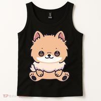 Pomeranian Dog Cute Owner Puppy Tank Top thumb 2