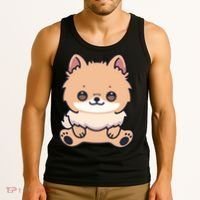 Pomeranian Dog Cute Owner Puppy Tank Top thumb 3