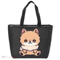 Pomeranian Dog Cute Owner Puppy Tote Bag thumb 0