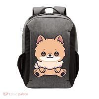 Pomeranian Dog Cute Owner Puppy Vector Backpack thumb 0