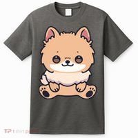 Pomeranian Dog Cute Owner Puppy T-Shirt thumb 0