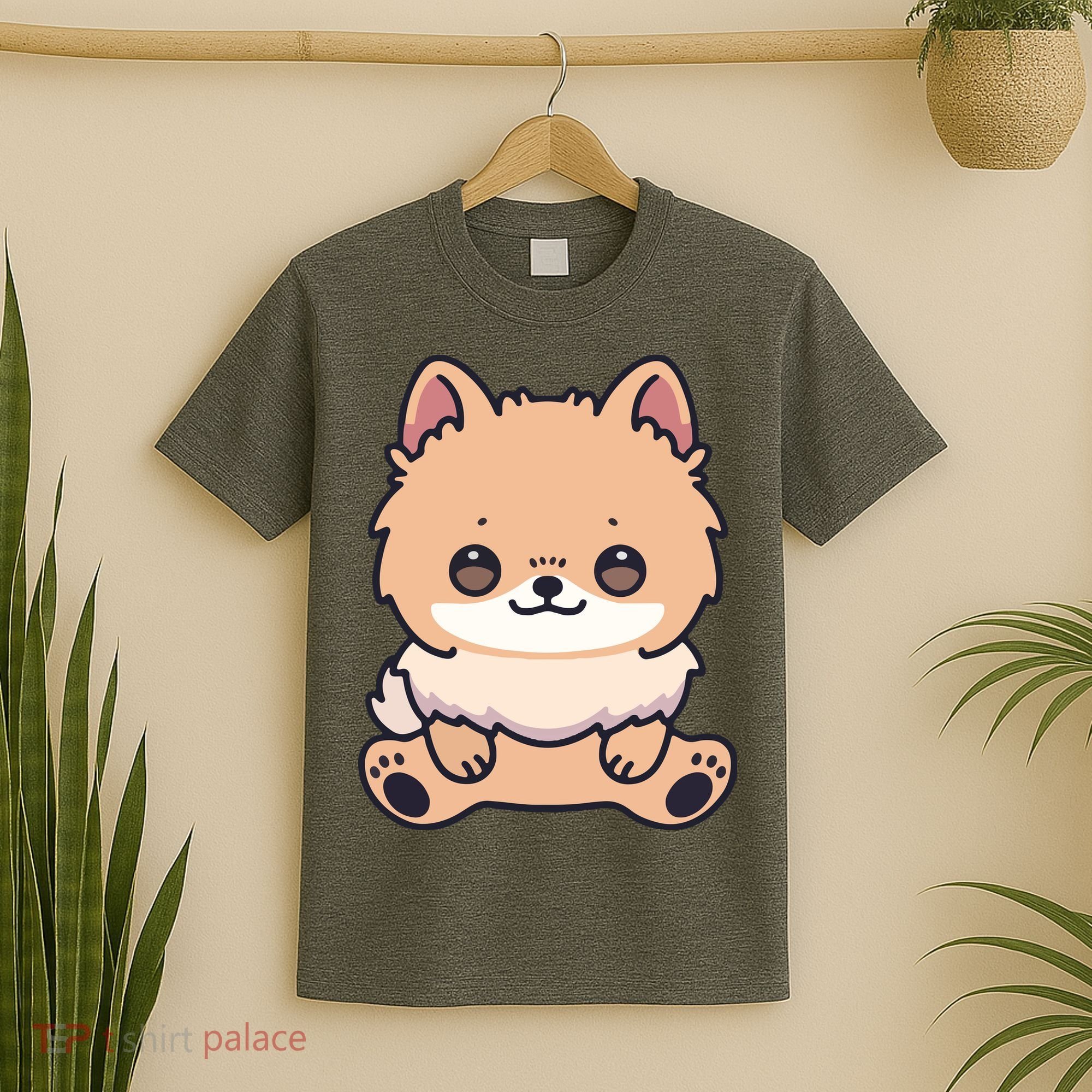 Pomeranian Dog Cute Owner Puppy T-Shirt