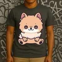 Pomeranian Dog Cute Owner Puppy T-Shirt thumb 3