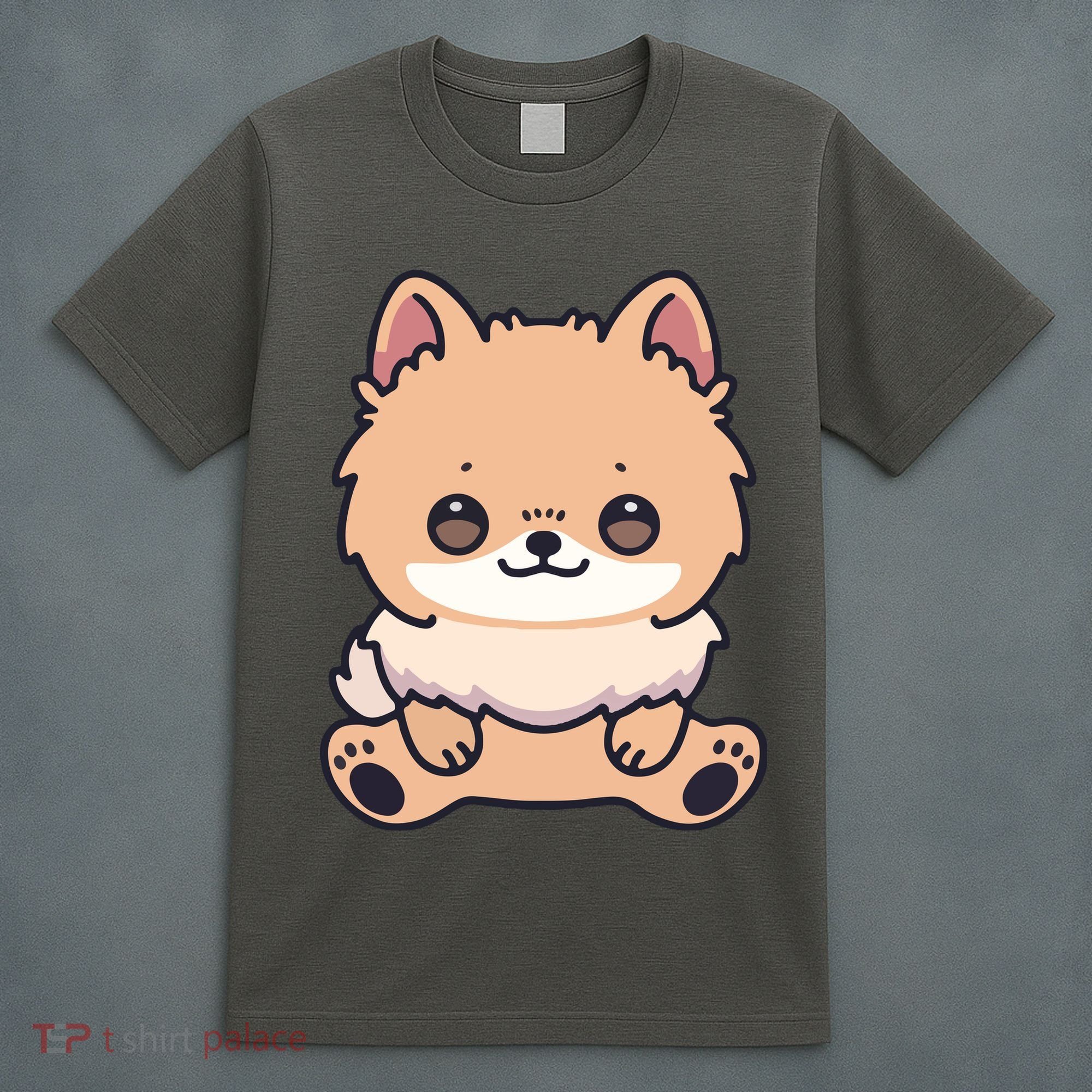 Pomeranian Dog Cute Owner Puppy T-Shirt