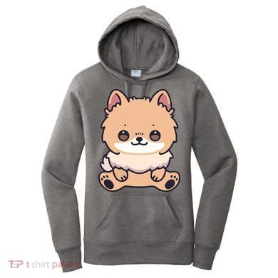 Pomeranian Dog Cute Owner Puppy Women's Hoodie