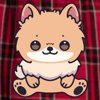 Pomeranian Dog Cute Owner Puppy Women's Flannel Plaid Pajama Pants thumb 2