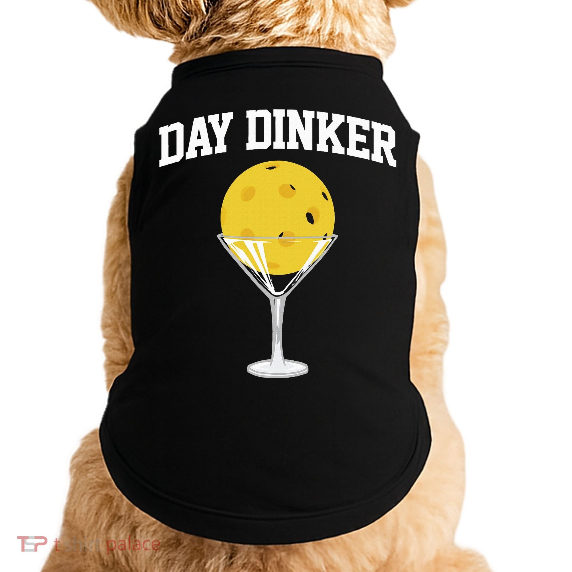 Pickleball Day Dinker Doggie Tank
