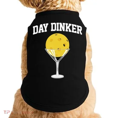 Pickleball Day Dinker Doggie Tank