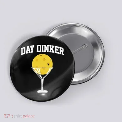 Pickleball Day Dinker Button