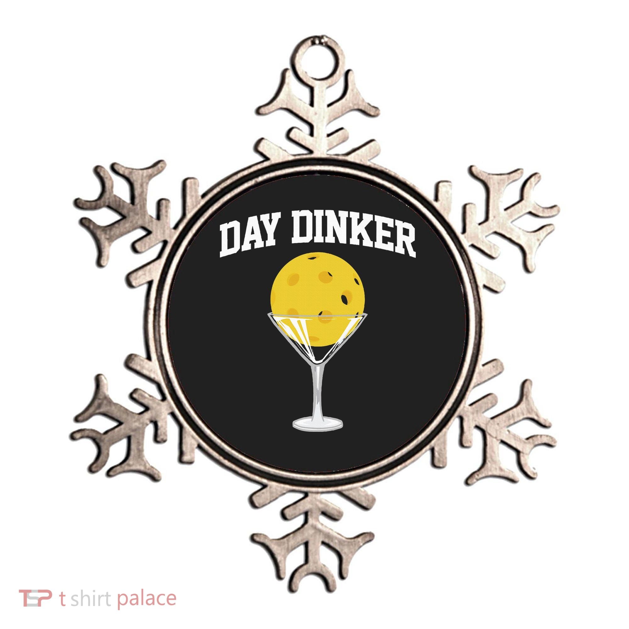 Pickleball Day Dinker Ornament