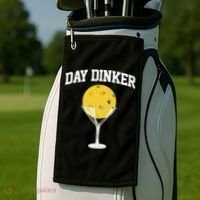 Pickleball Day Dinker Golf Towel thumb 2