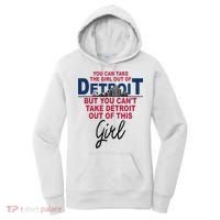 Proud Detroit Detroit Girl Moved From Detroit Women's Hoodie thumb 0