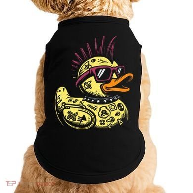 Punk Duck Duckling Punk Rocker Doggie Tank