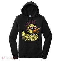 Punk Duck Duckling Punk Rocker Women's Hoodie thumb 0
