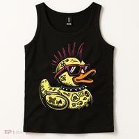 Punk Duck Duckling Punk Rocker Tank Top thumb 2