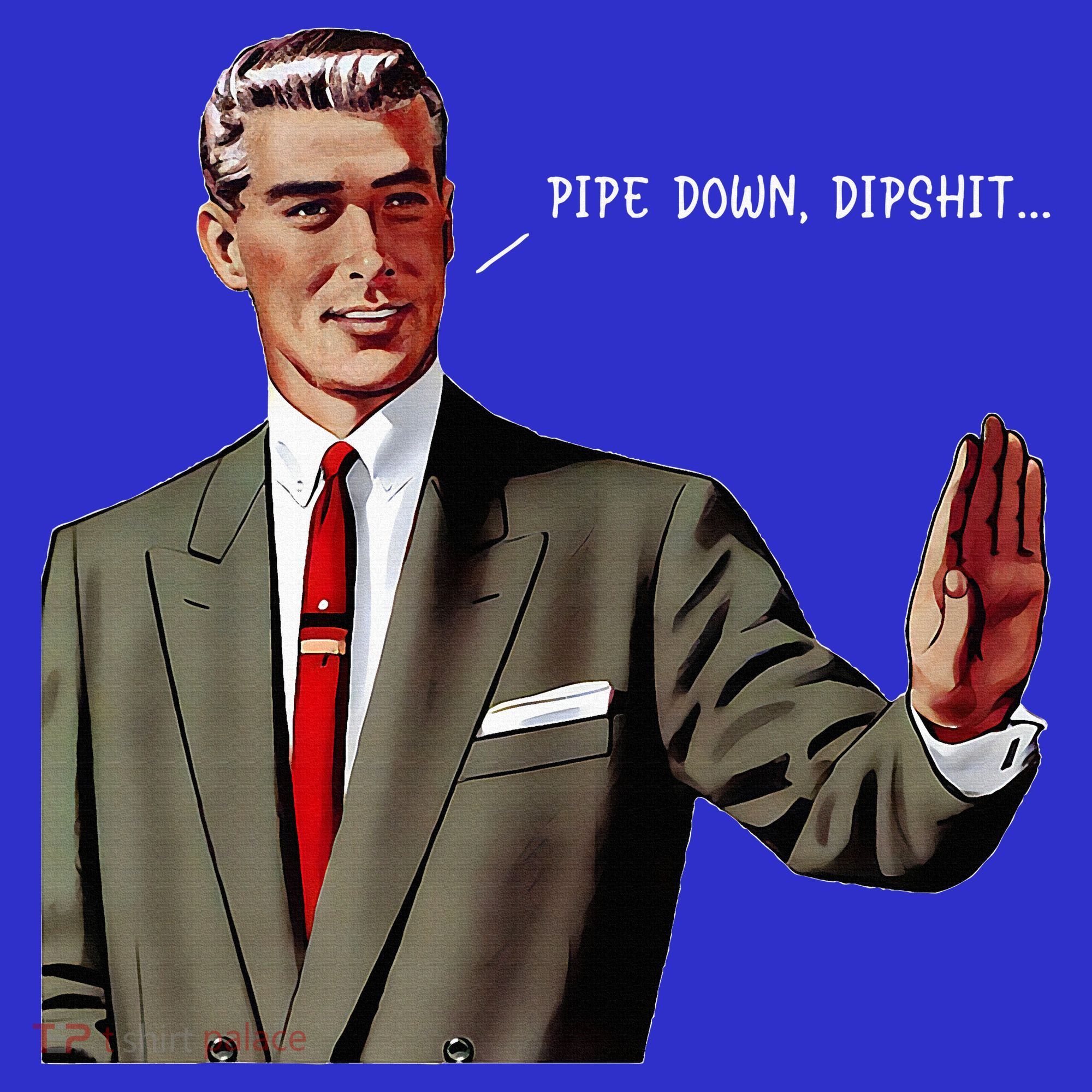 Pipe Down Dipshit  Kids Sweatshirt